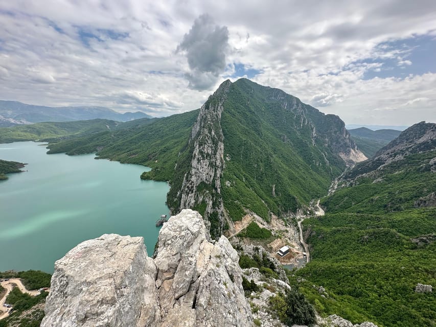 Bovilla Lake from Mount Gamti
