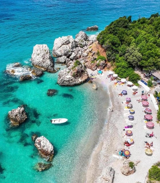 Krorez Beach aeriel view