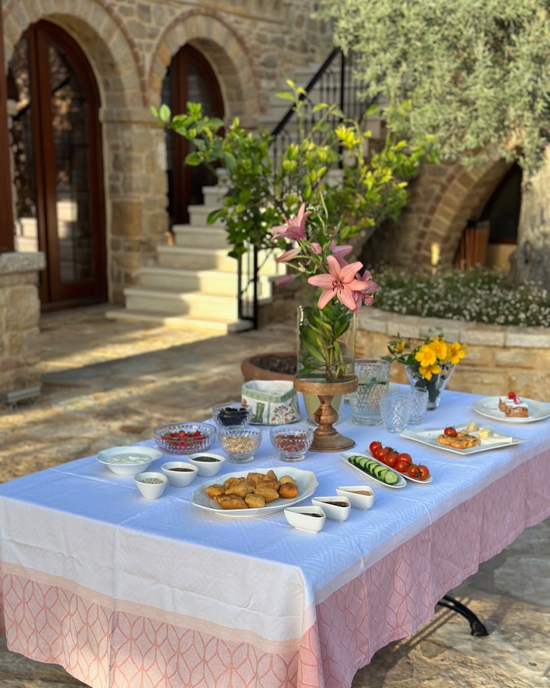 Breakfast in the farm