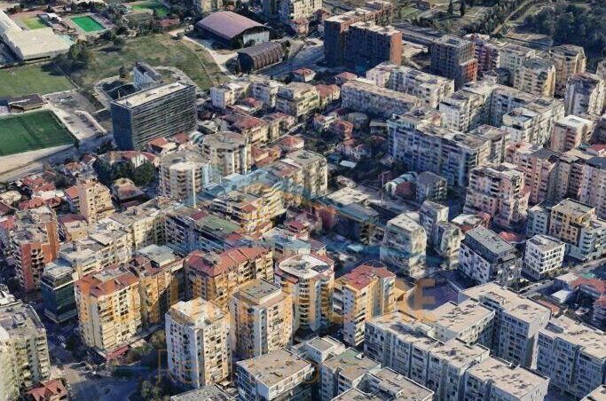 Komuna e Parisit aerial view