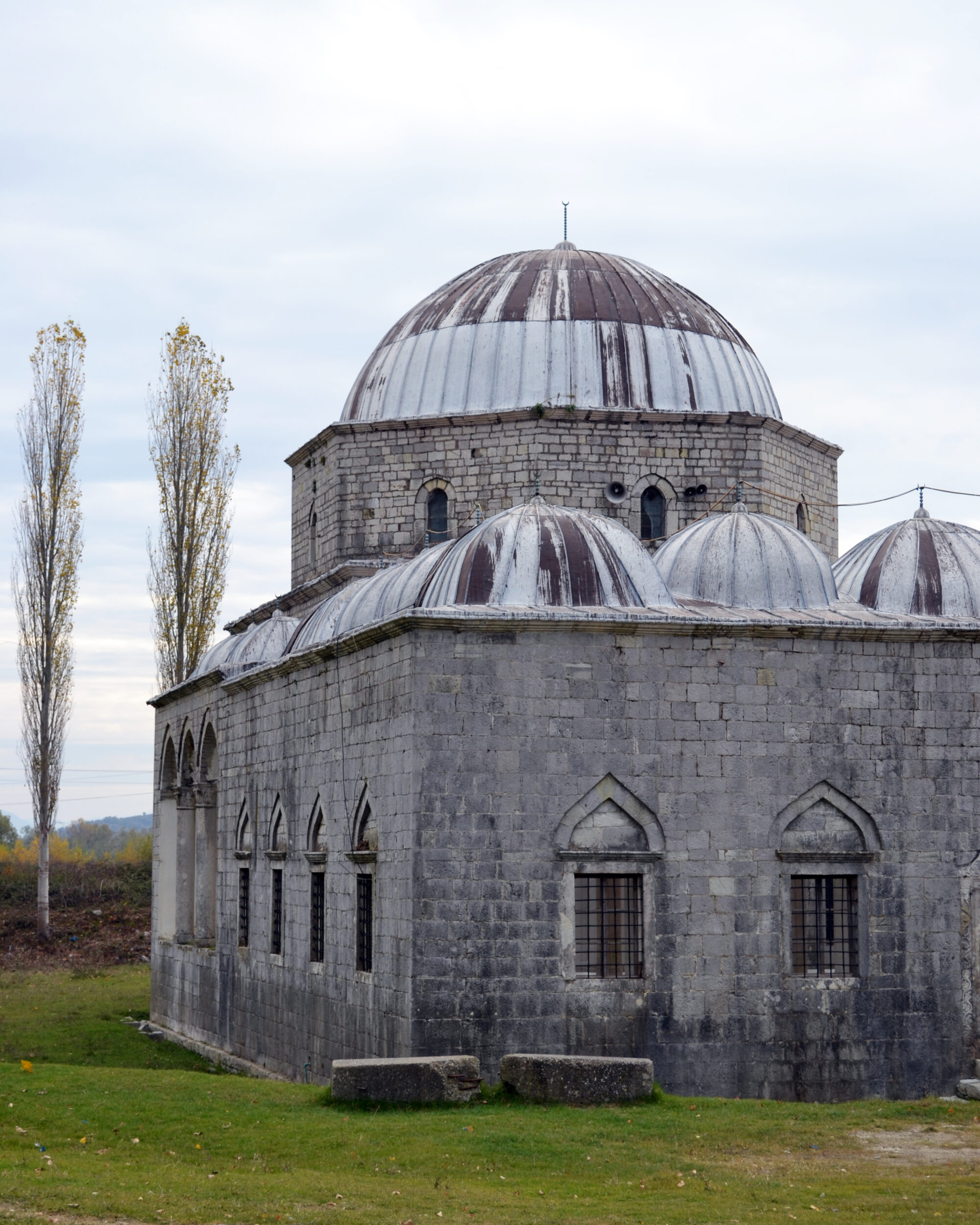 The Lead Mosque exterior architecture.