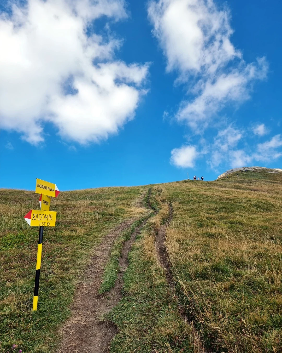 Mount Korab autumn hike highest peak in Albania