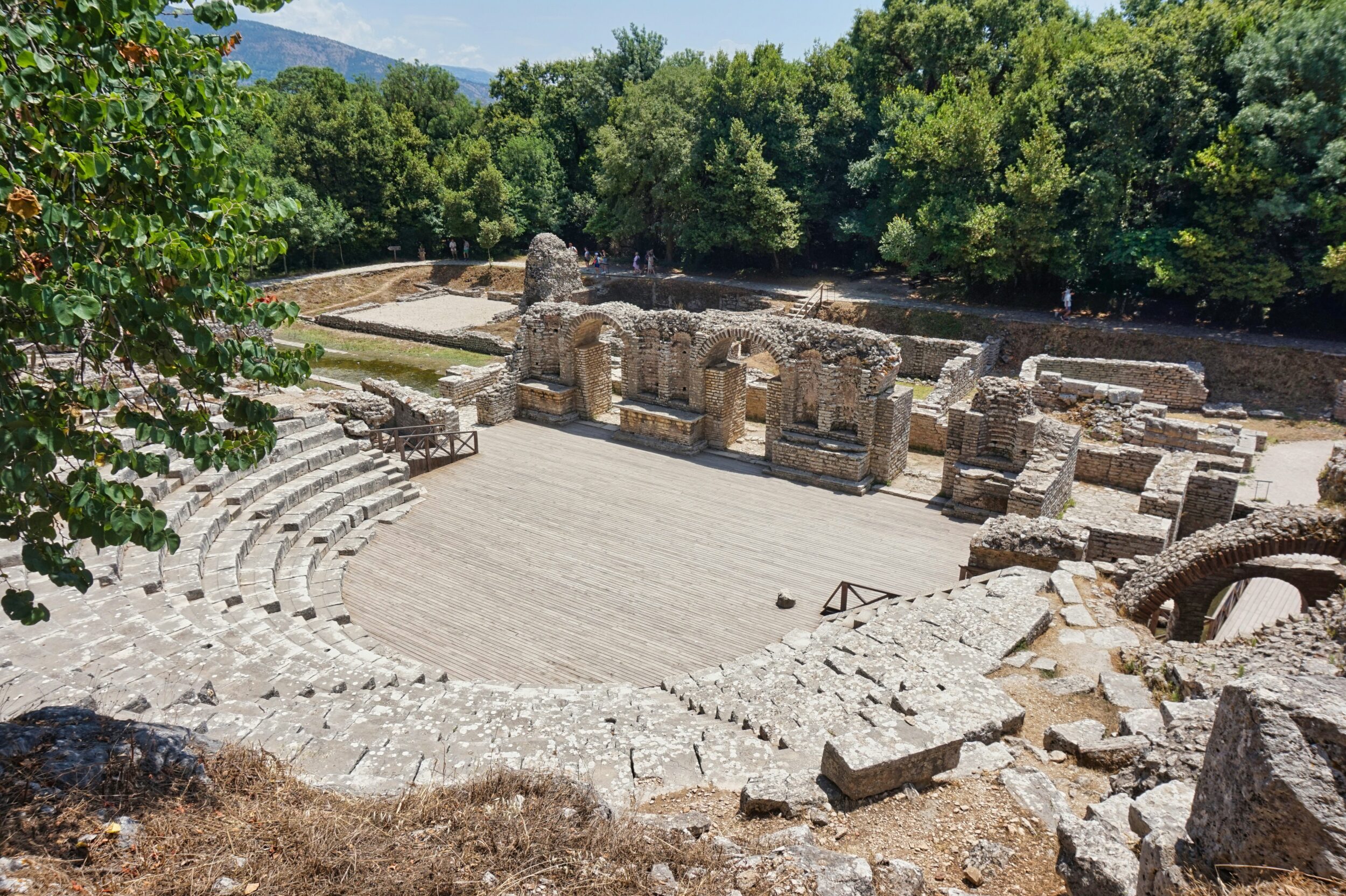 Butrint archaeological park ruins Albania