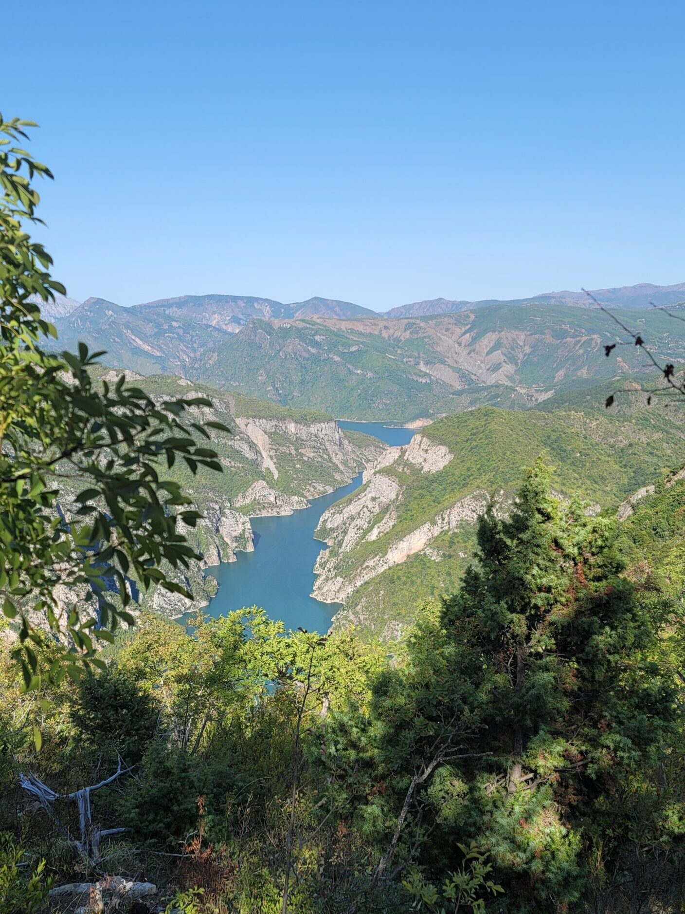 Autumn landscape Maja e Murgës Albania
