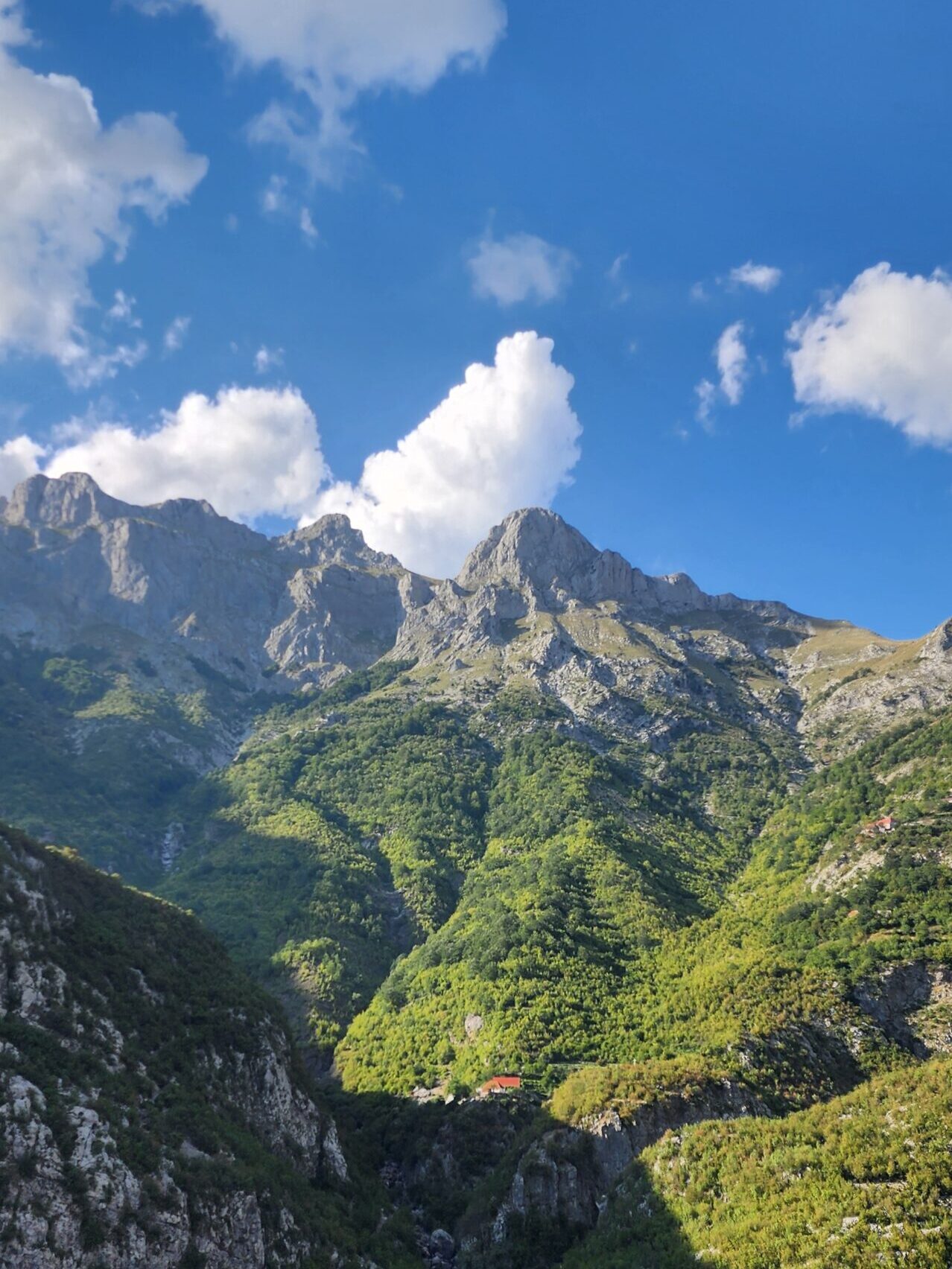 Autumn hiking Vermosh Pass Albania