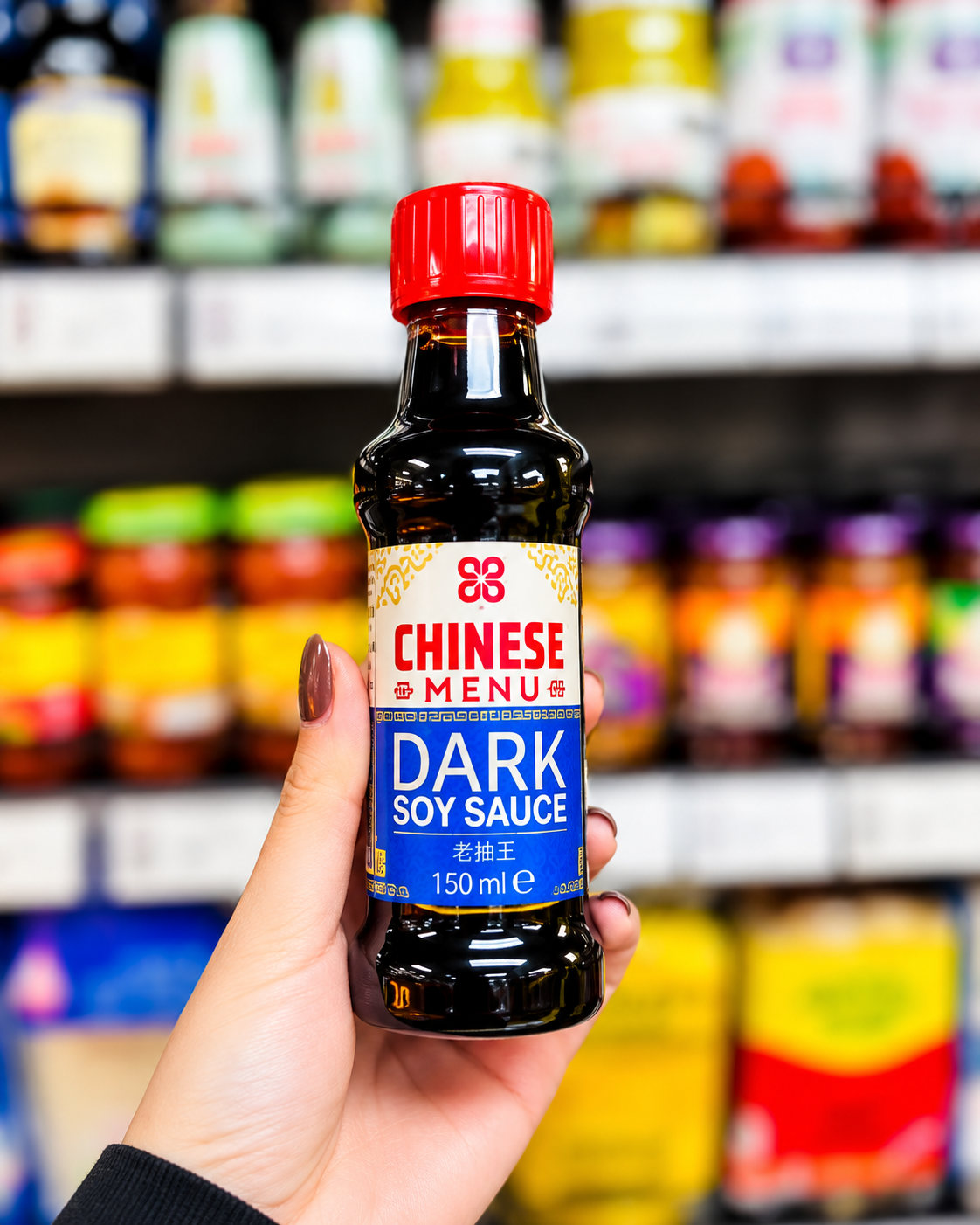 Chinese dark soy sauce available at Baronesha Premium Food in Tirana