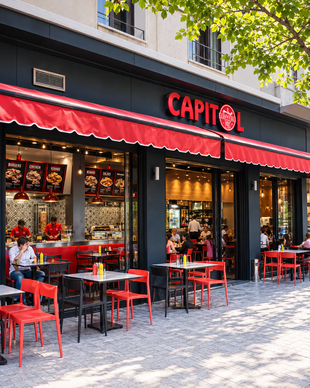 Restoranti Capitol Meat & Chicken në Tiranë