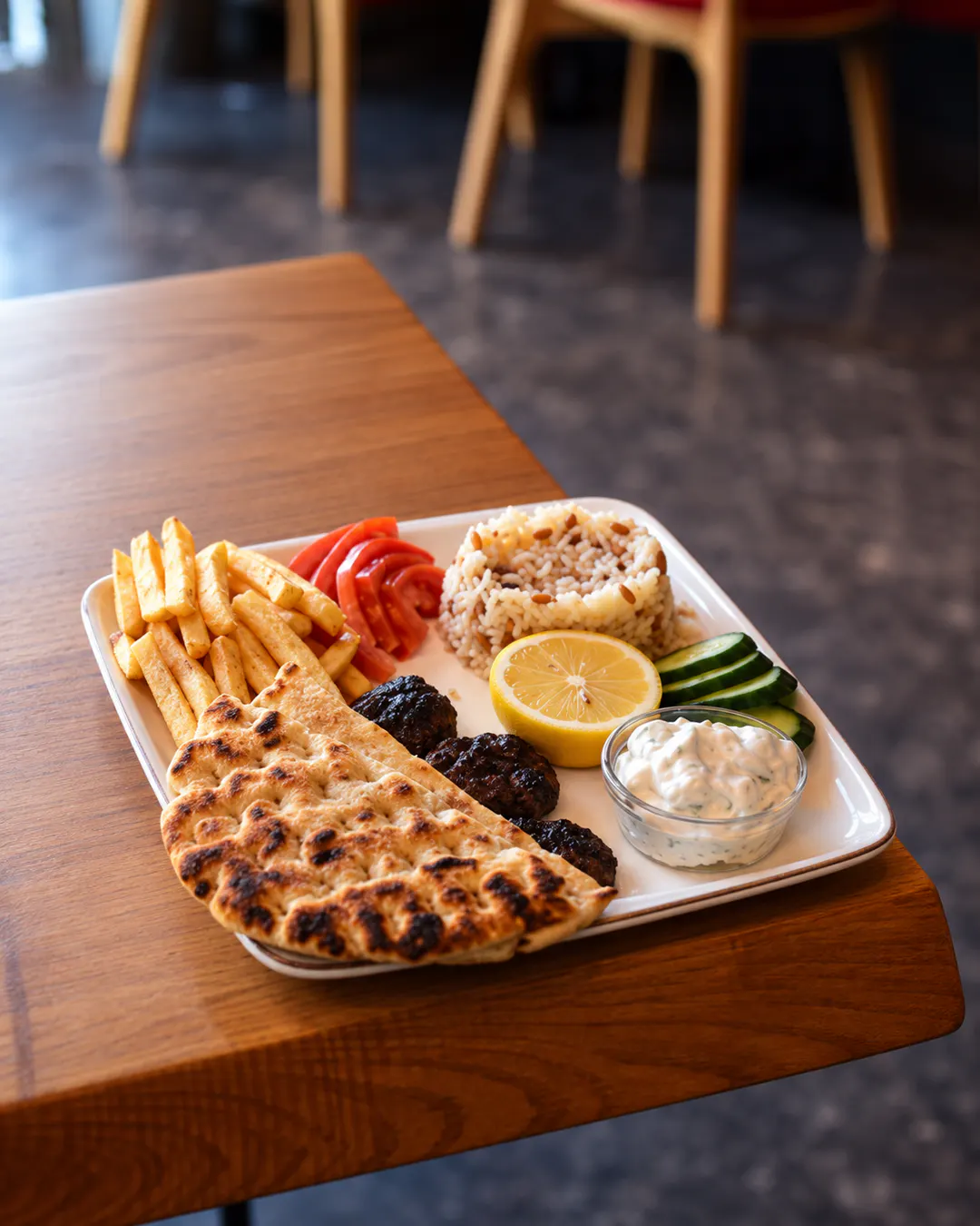 Fast food hallall në Capitol Meat & Chicken Tiranë