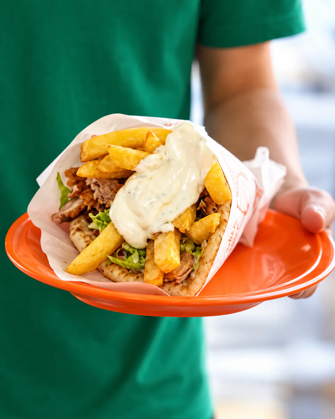 Gyro në Fast Food Albania Tiranë
