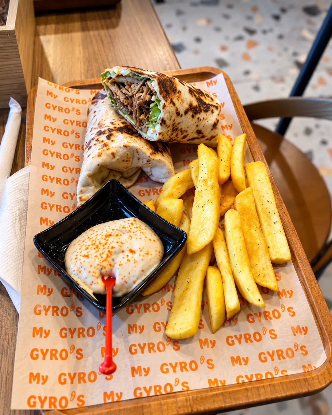 My Gyro's Souvlaki & More në Tiranë