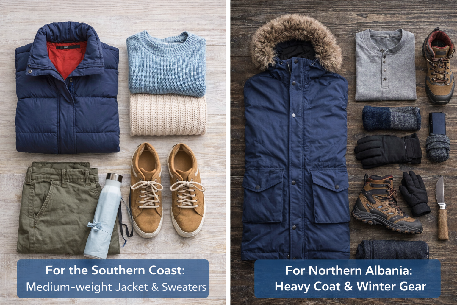 what to pack for Albania