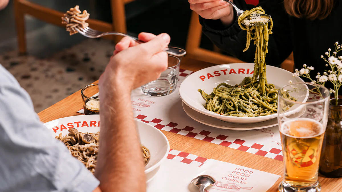 Italian cuisine at one of the best Italian restaurants in Tirana
