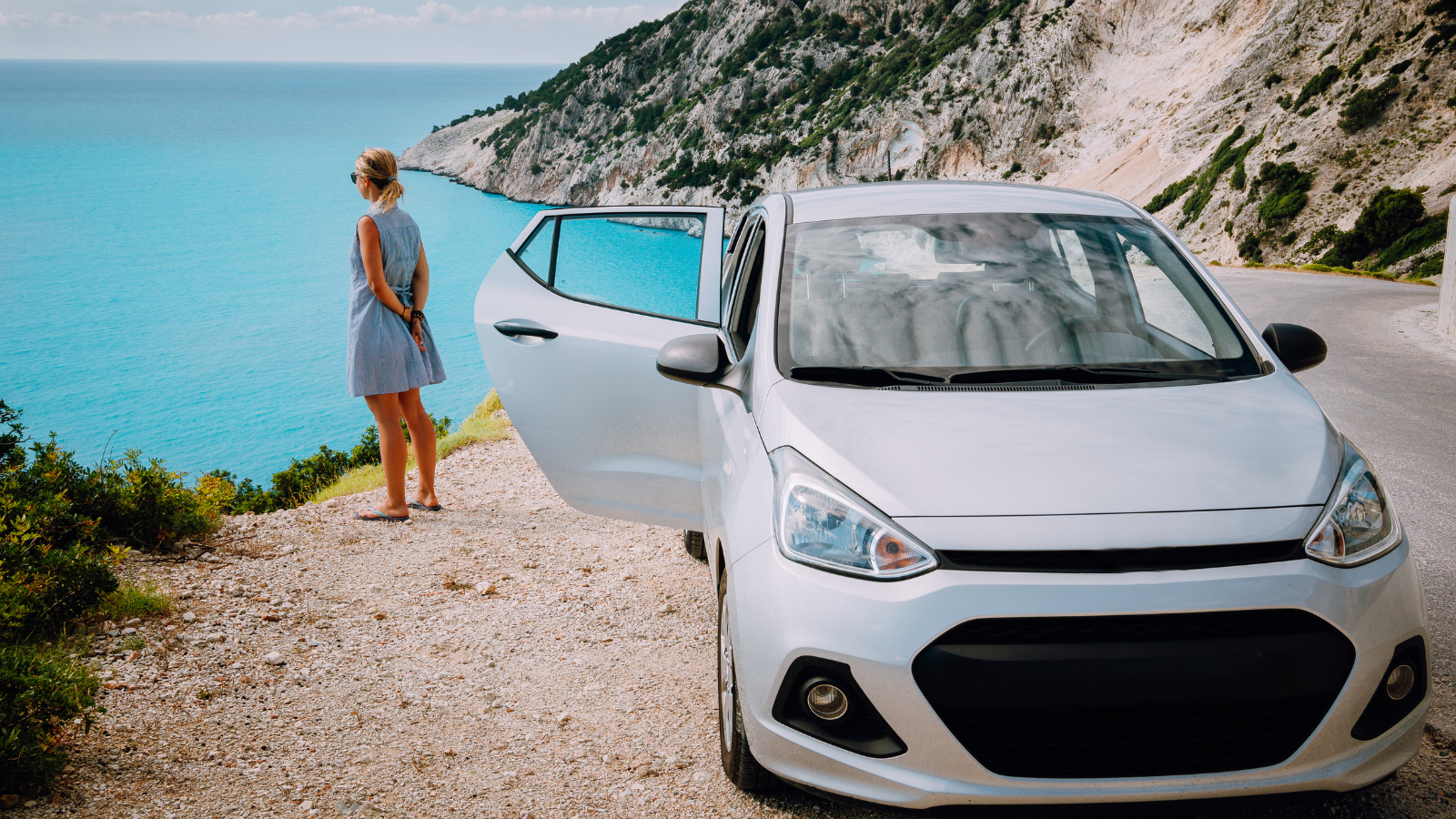 road trip experience in Albania with rental car