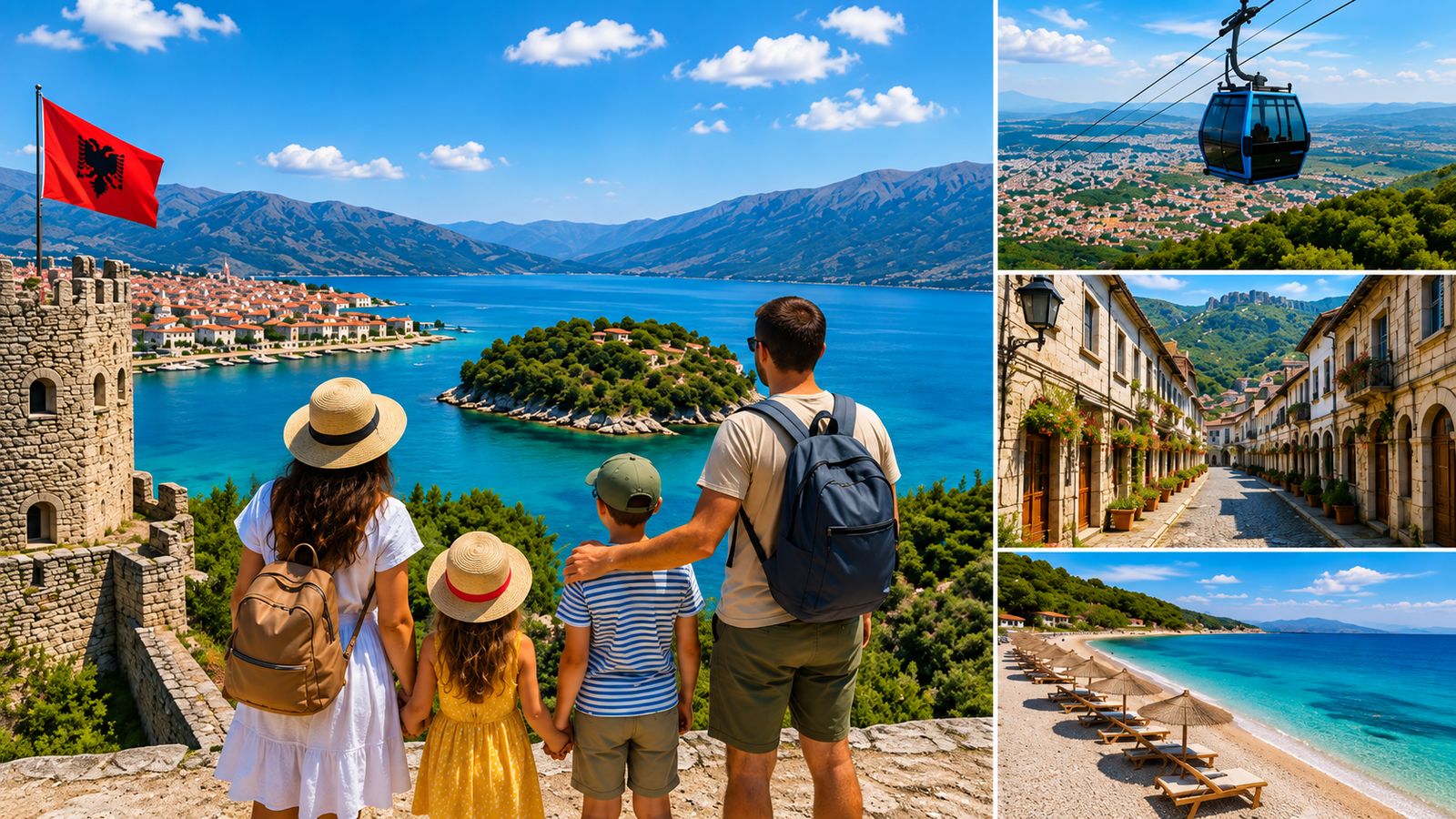 Things to do in Albania with kids in 2026 including beaches, castles, cable cars and family-friendly destinations