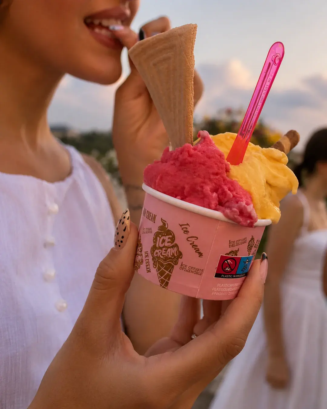 Akullore artizanale te Ami-I Gelati në Tiranë
