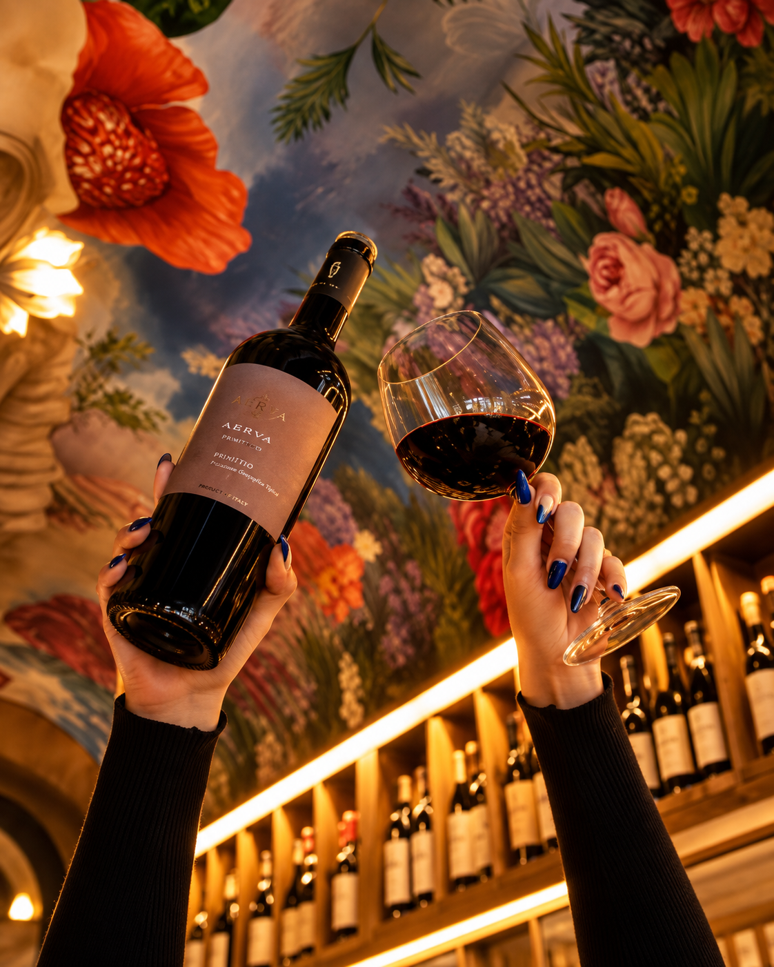 Red wine tasting at SÒRSO Wine Bar & Kitchen in Tirana