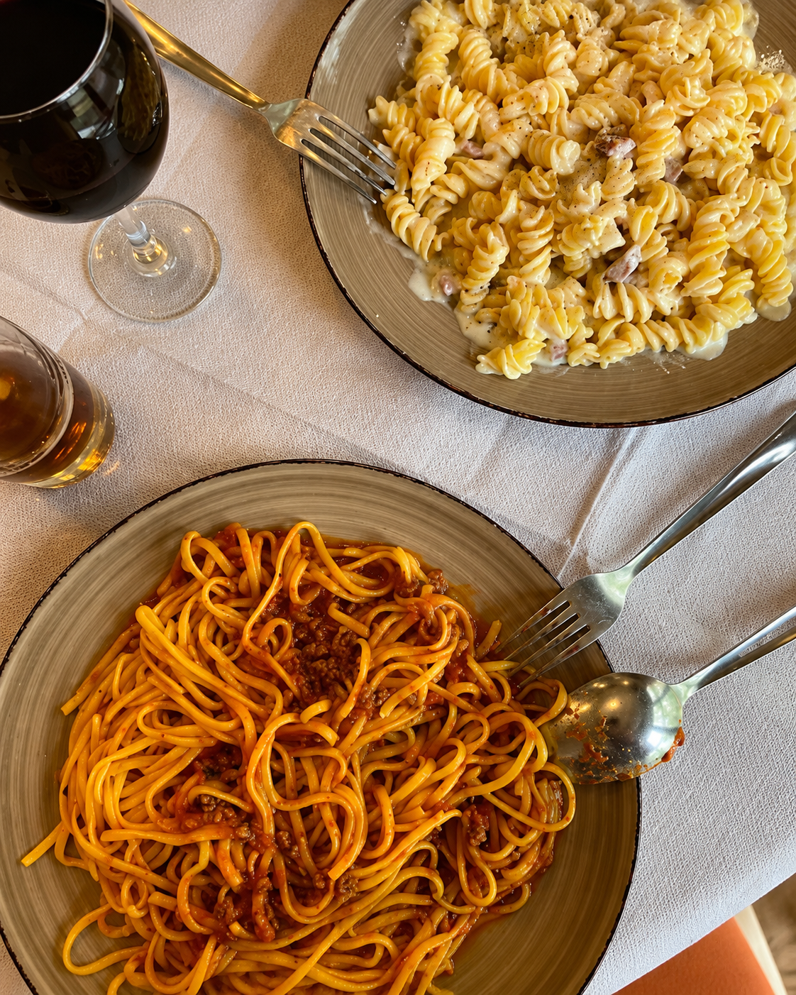 Fresh handmade pasta at Cen Artizani, Unaza e Tiranes, Tirana