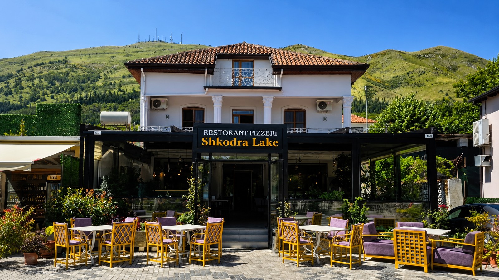 Shkodra Lake Restaurant in Shiroka near Lake Shkodra