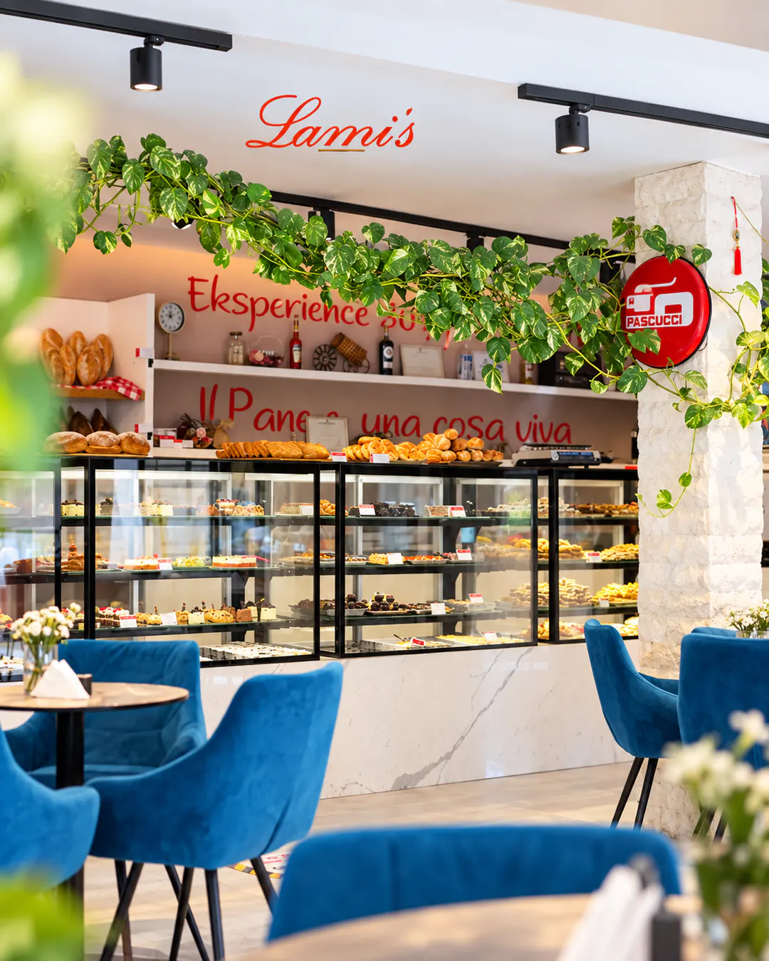 Produkte të sapopjekura në furrën Lami's Tirana