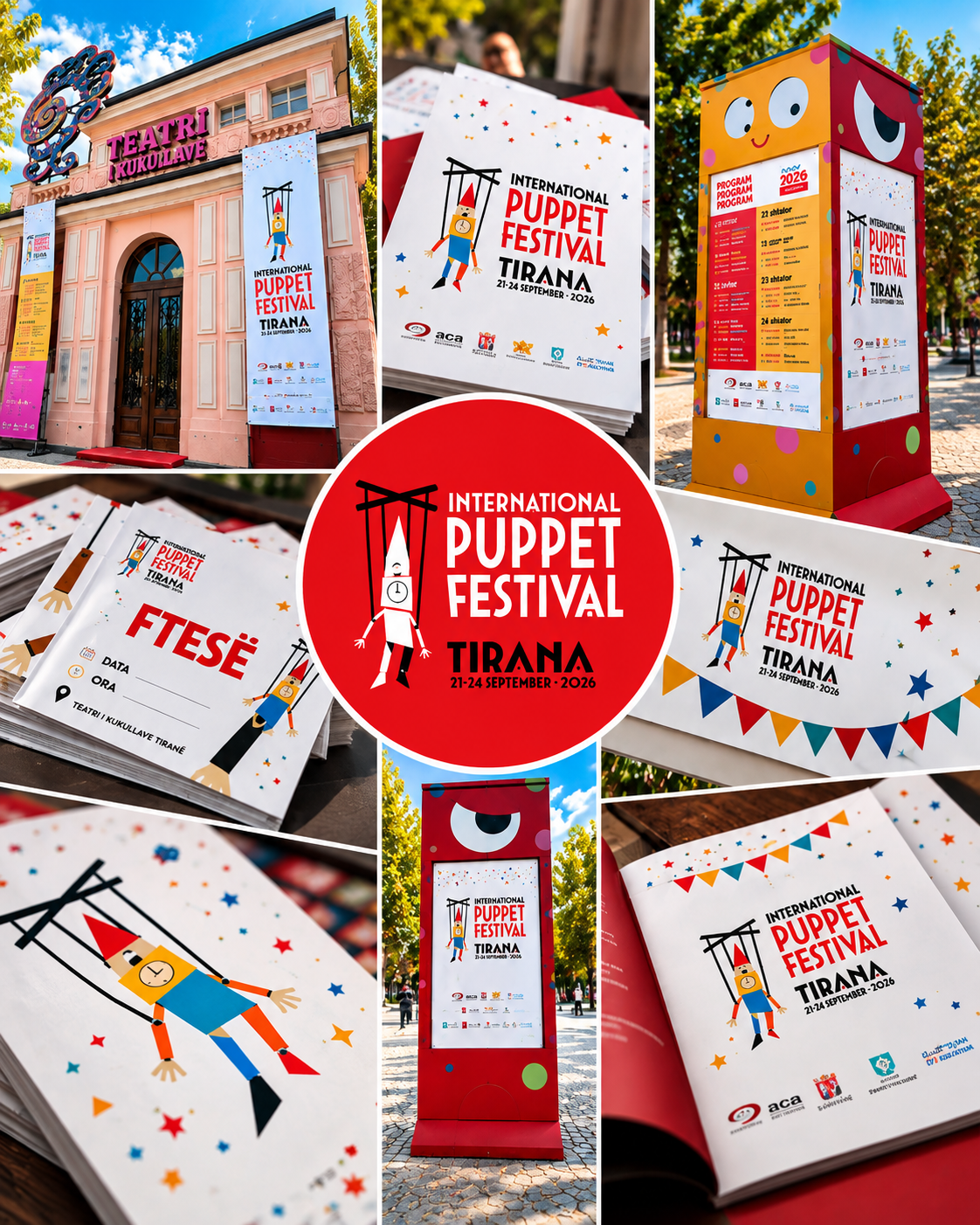 International Puppet Festival Tirana 2026 në Teatrin e Kukullave, 21–24 Shtator