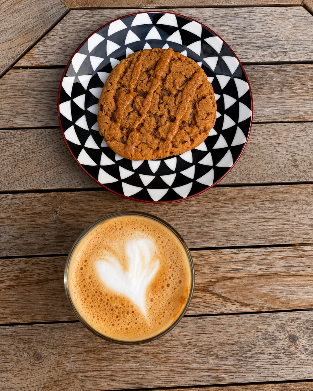 Coffee and dessert at 505 Cafe in Tirana
