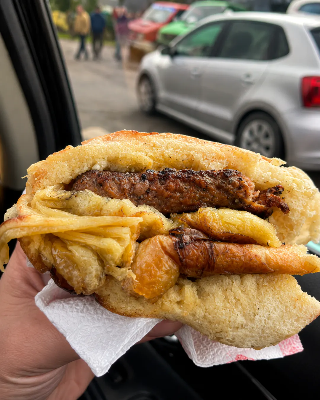 Traditional bugaçe pastry from Elbasan, Albania