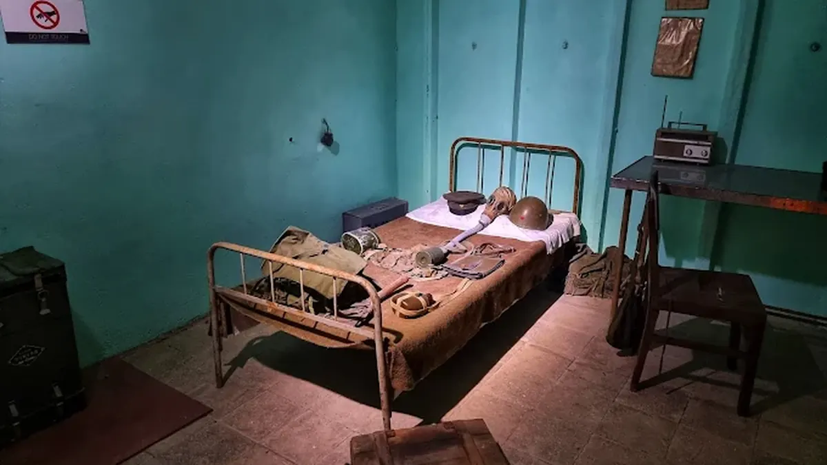 Museo sotterraneo BUNK’ART 1 in via Fadil Deliu a Linzë, Tirana