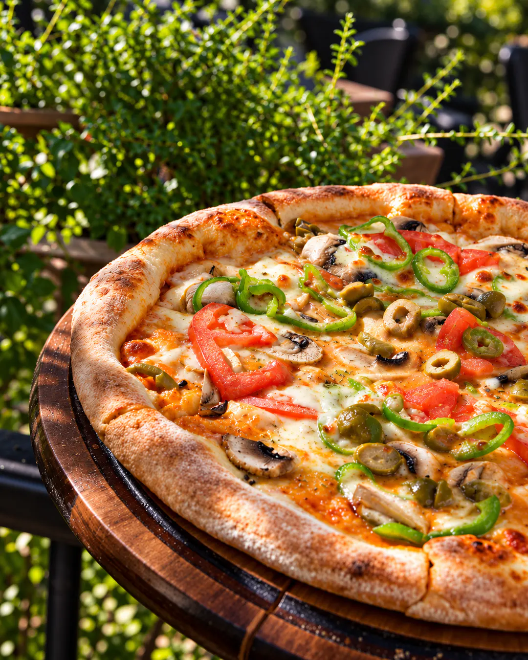 Pizza at Capital Restaurant Piceri in Tirana