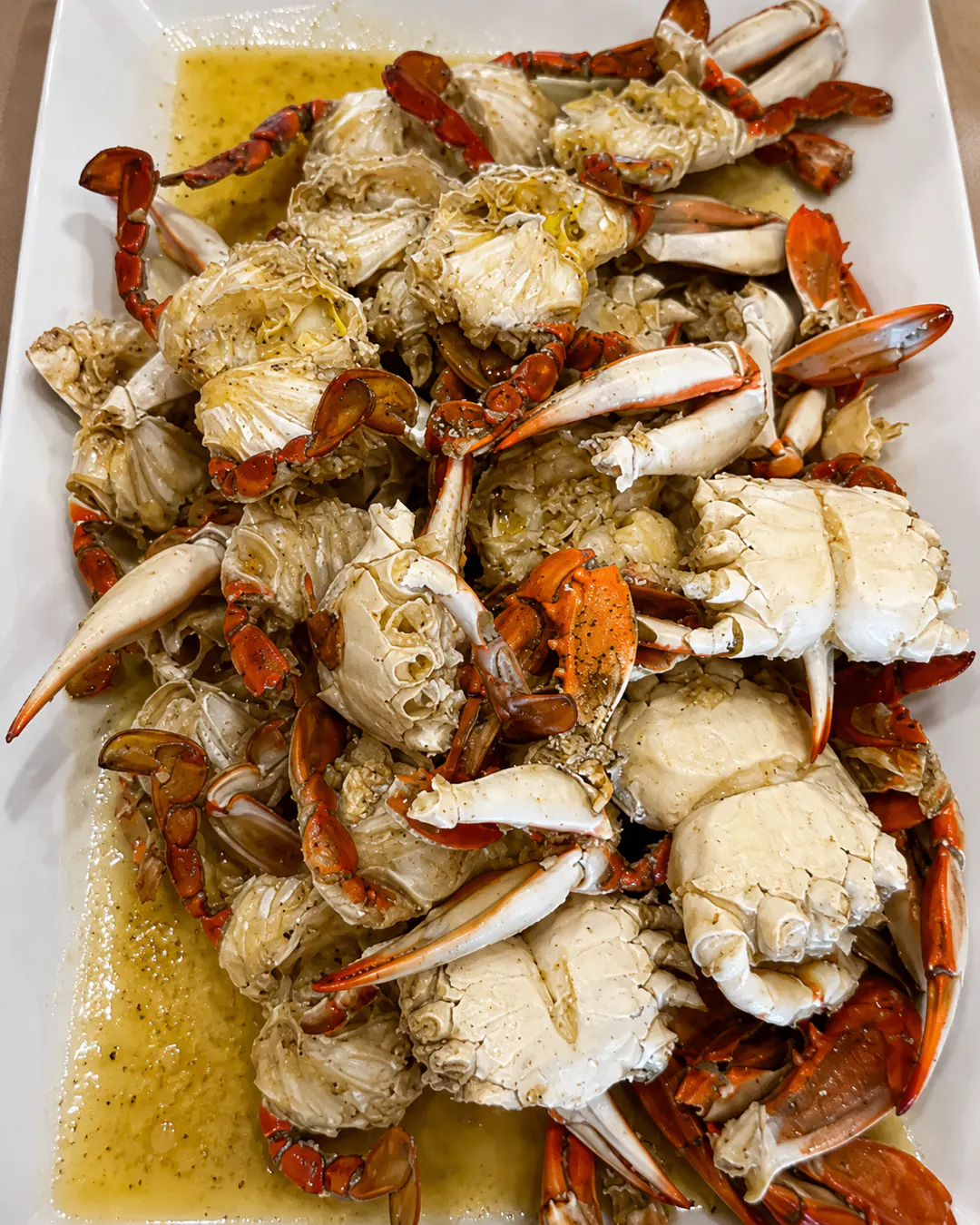 Local crab from Karavasta Lagoon in Divjakë, Albania