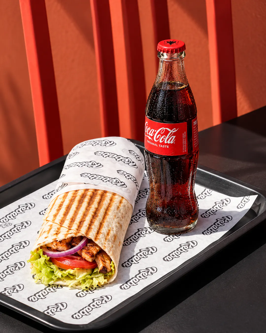 Kebab di pollo da Kebaba in Rruga Emin Duraku a Tirana