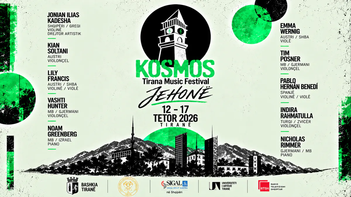 Kosmos Music Festival 2026 classical and chamber music festival in Tirana