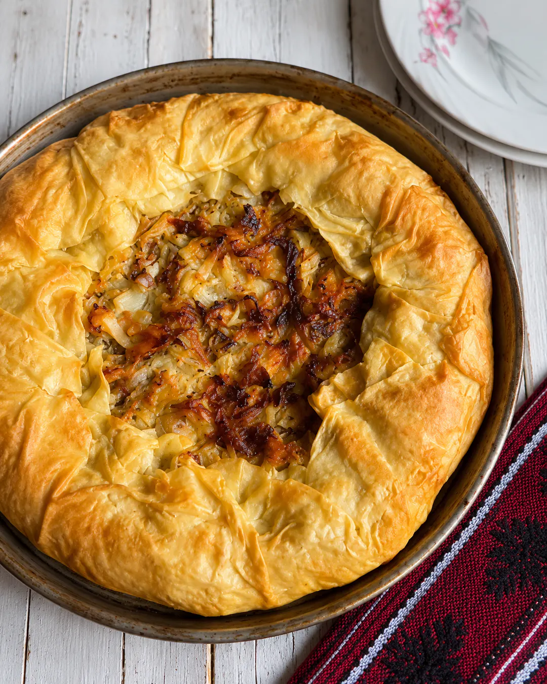 Traditional lakror me thëmbër from Gjirokastër