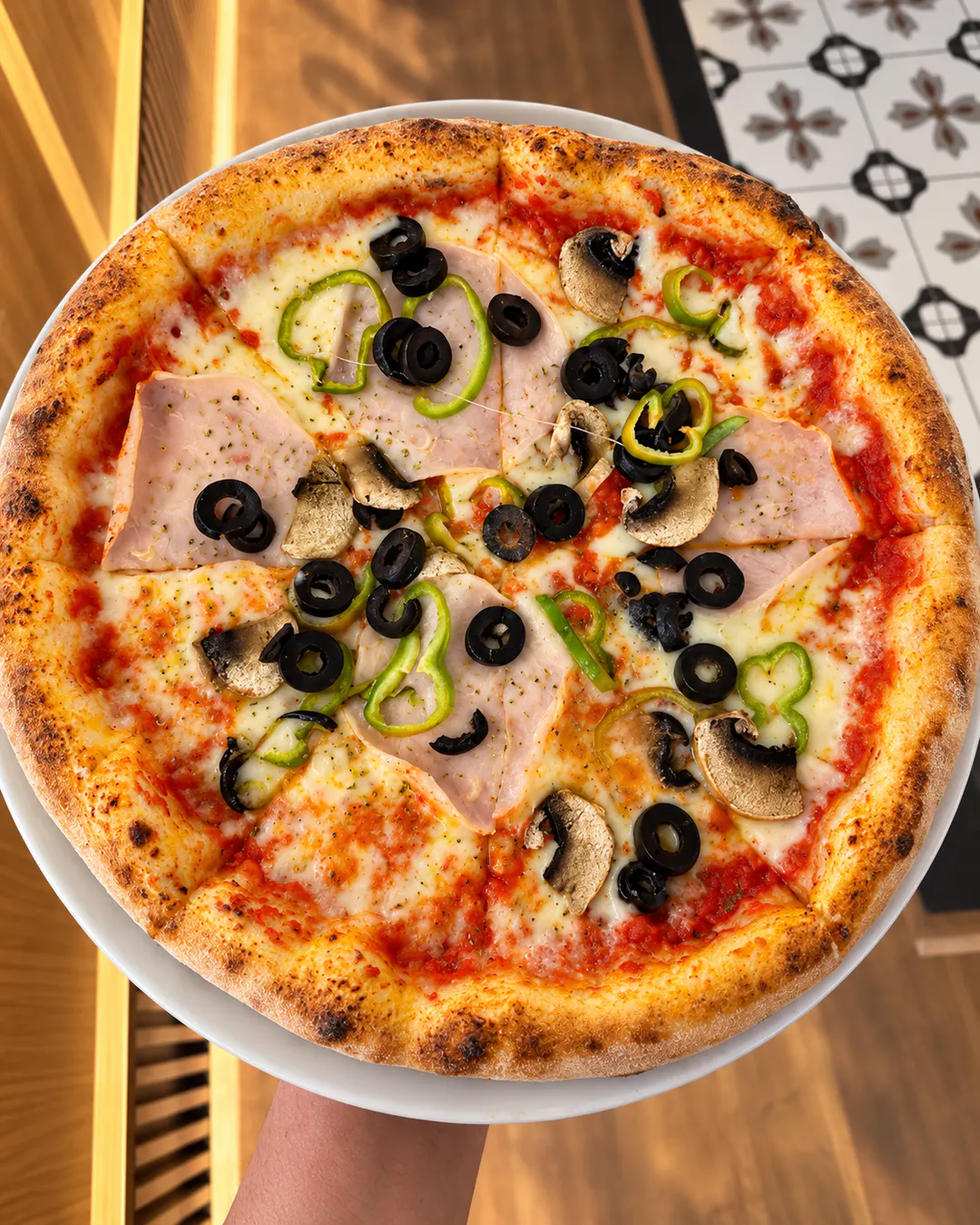 Pizza at MONO Restaurant Pizzeria in Tirana