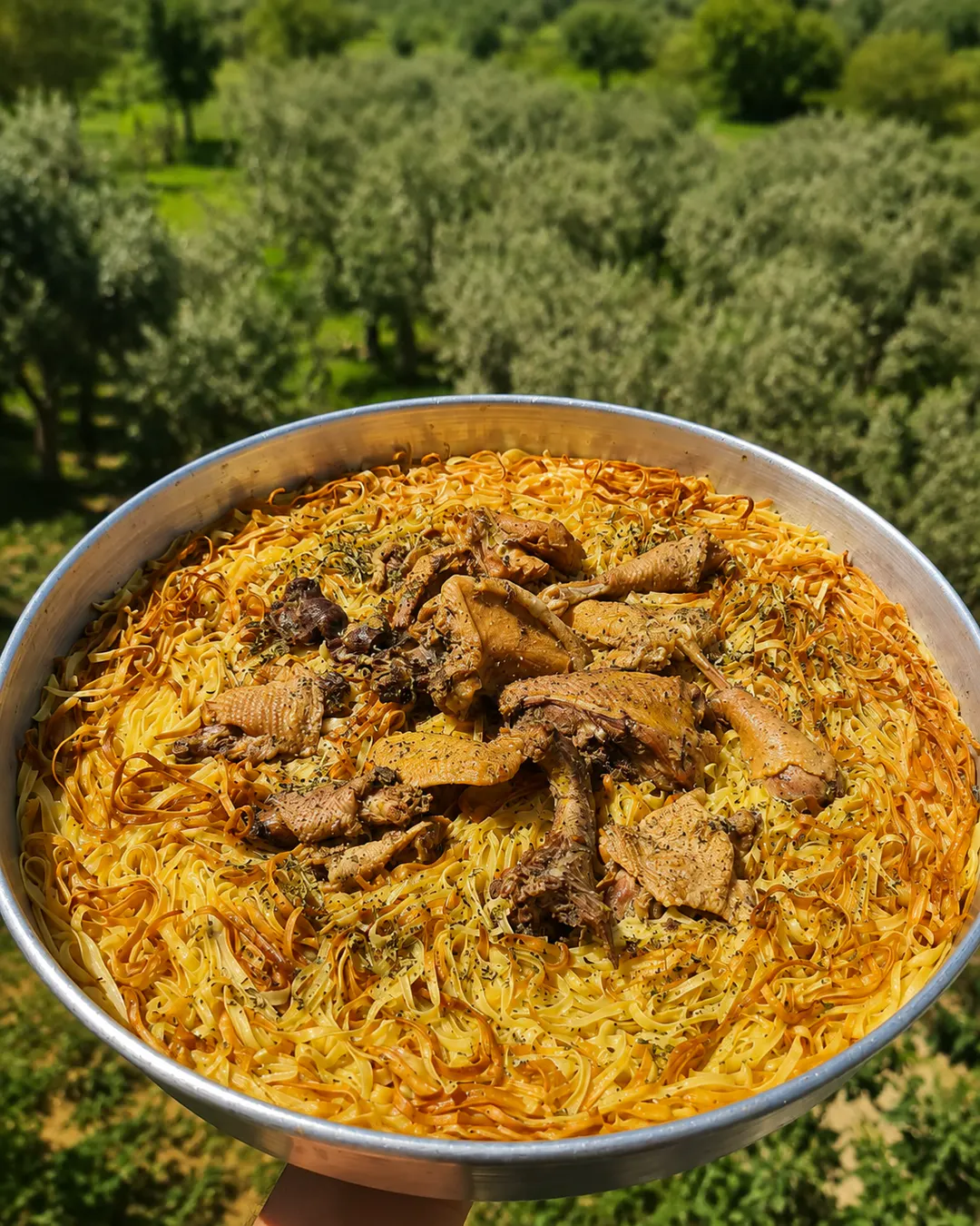 Traditional Dibran dishes at Nena Dashuri Agrotourism near Peshkopi, Dibër