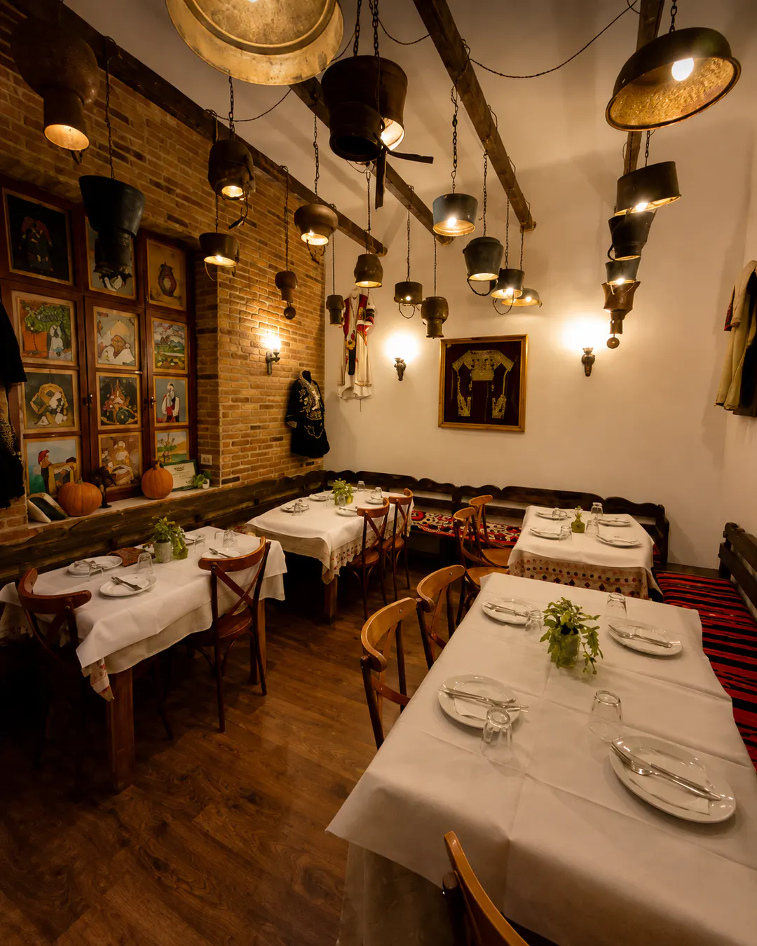Traditional fërgesë at Oda's Garden in Tirana
