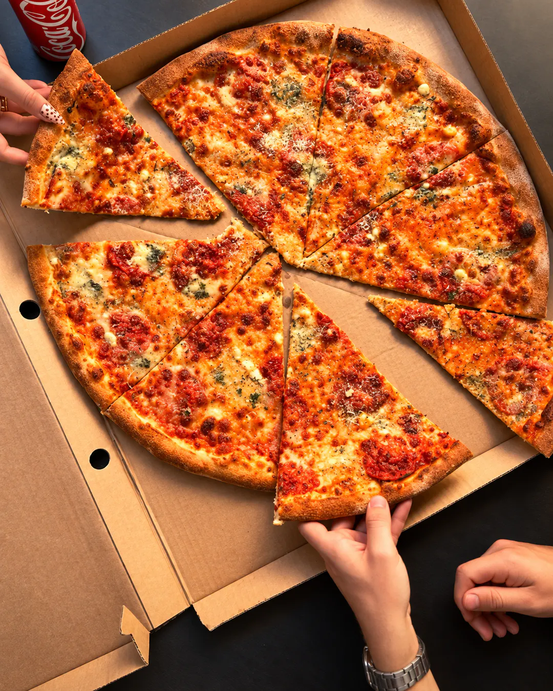 Pizza at Pizza Inn in Tirana