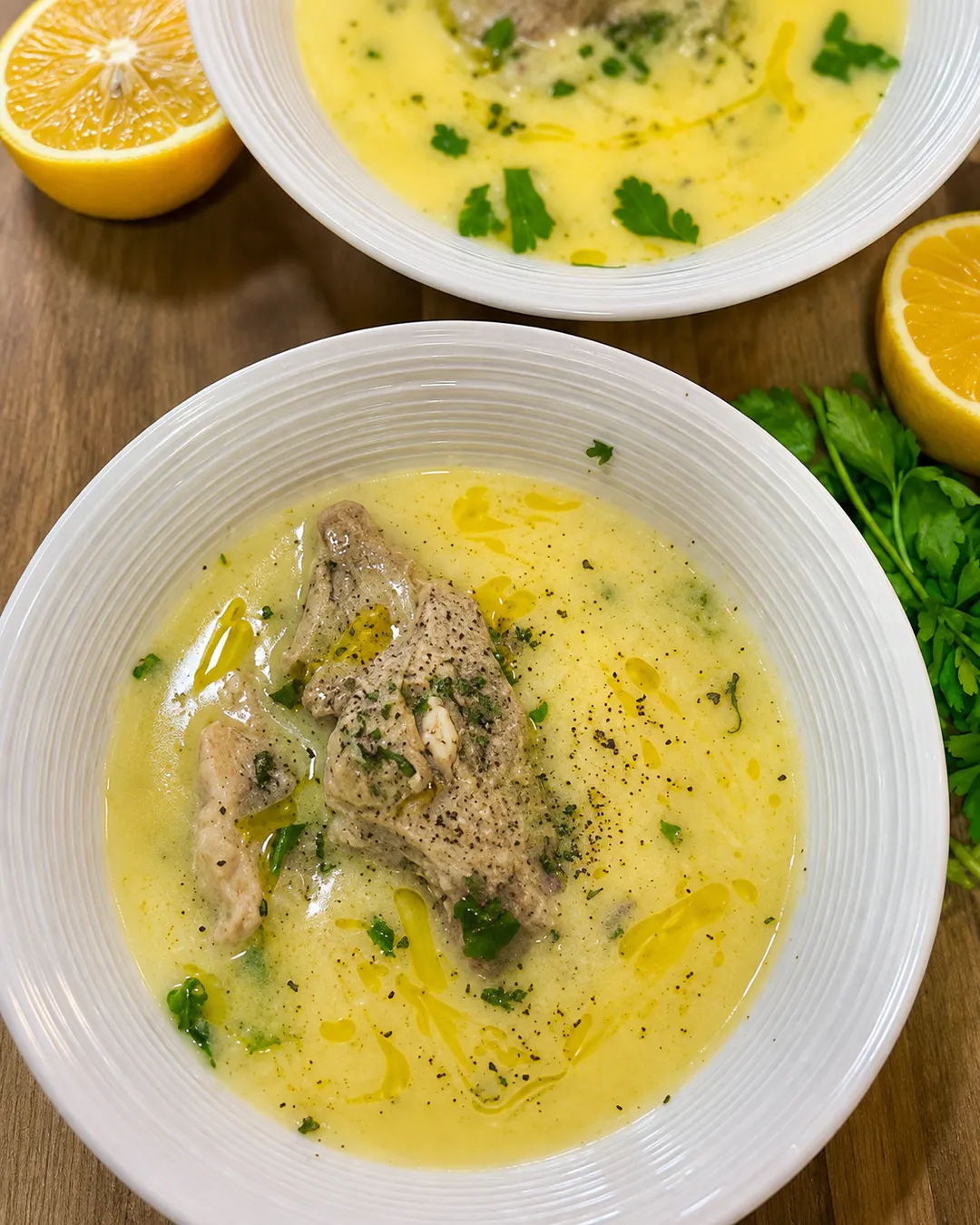 Traditional shqeto dish from Përmet, Albania