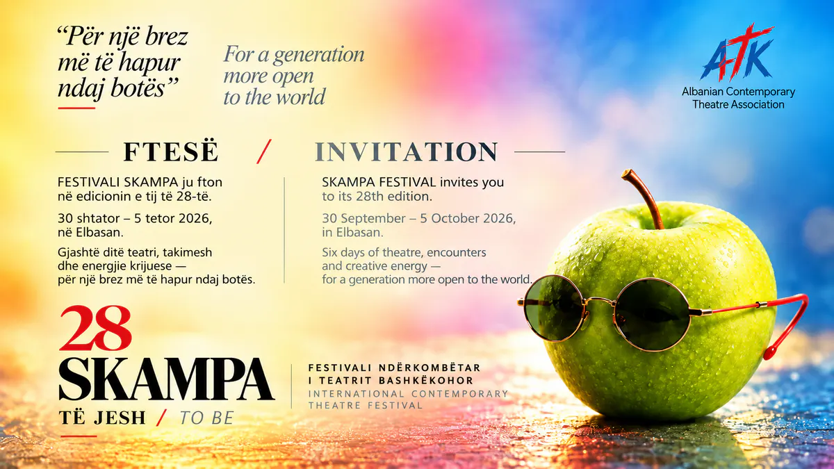 Skampa International Contemporary Theatre Festival 2026 in Elbasan