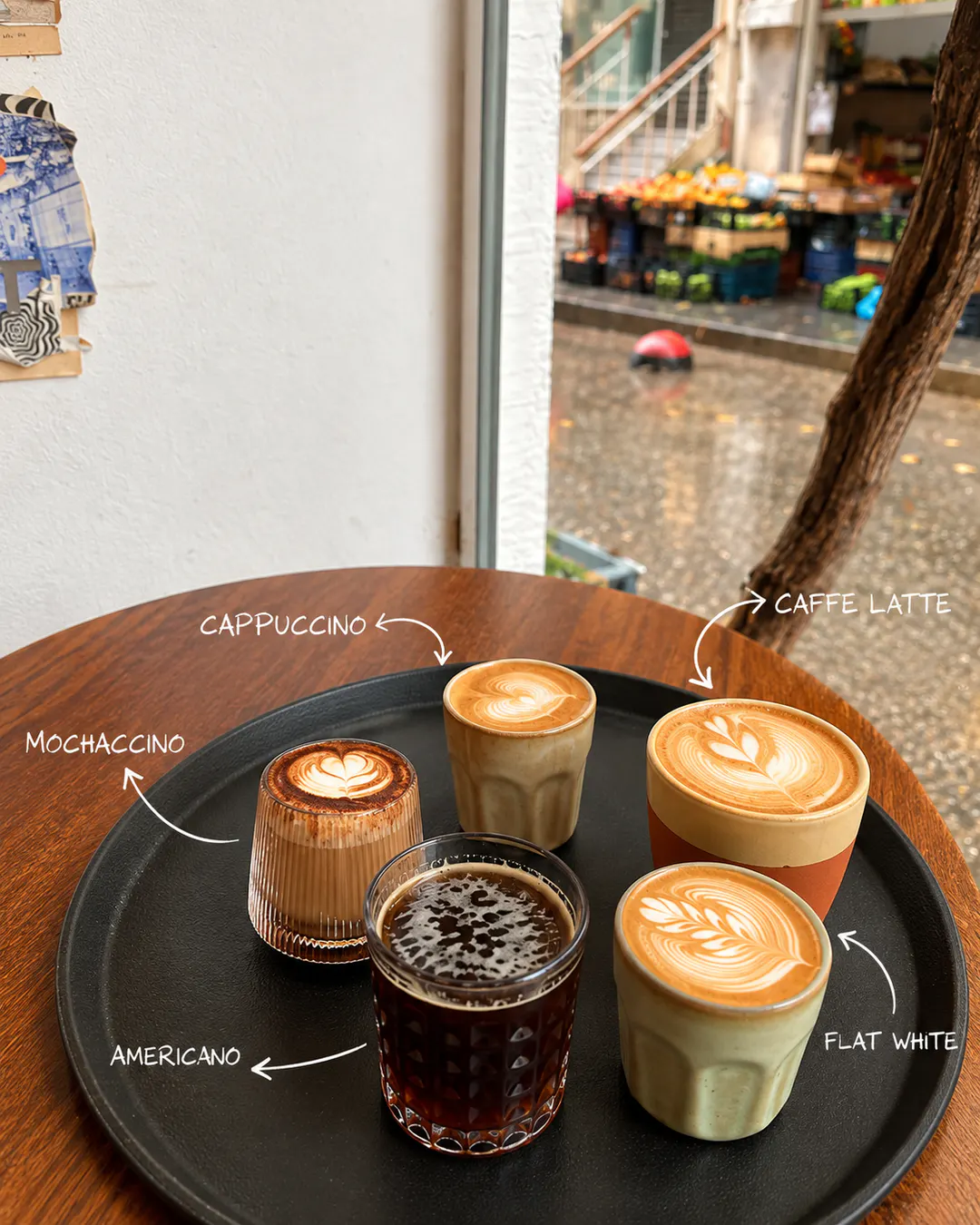 Coffee and drinks at Streha Coffee & Community in Tirana