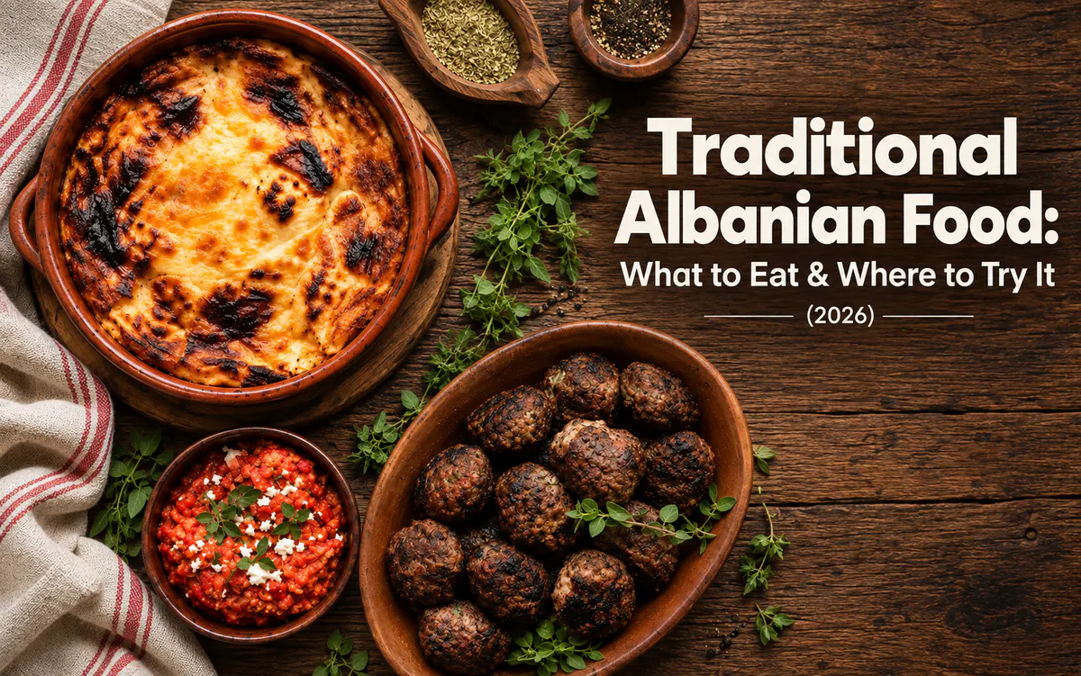 Traditional Albanian food and regional cuisine from across Albania