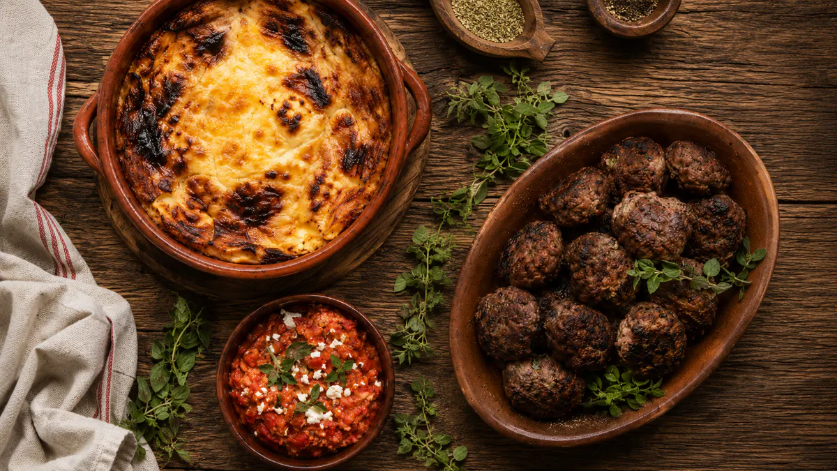 Traditional Albanian food and regional cuisine from across Albania