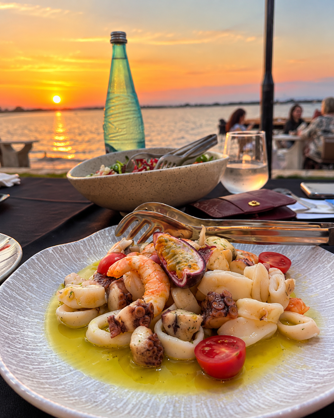 Restoranti Zemra e Patokut pranë Lagunës së Patokut