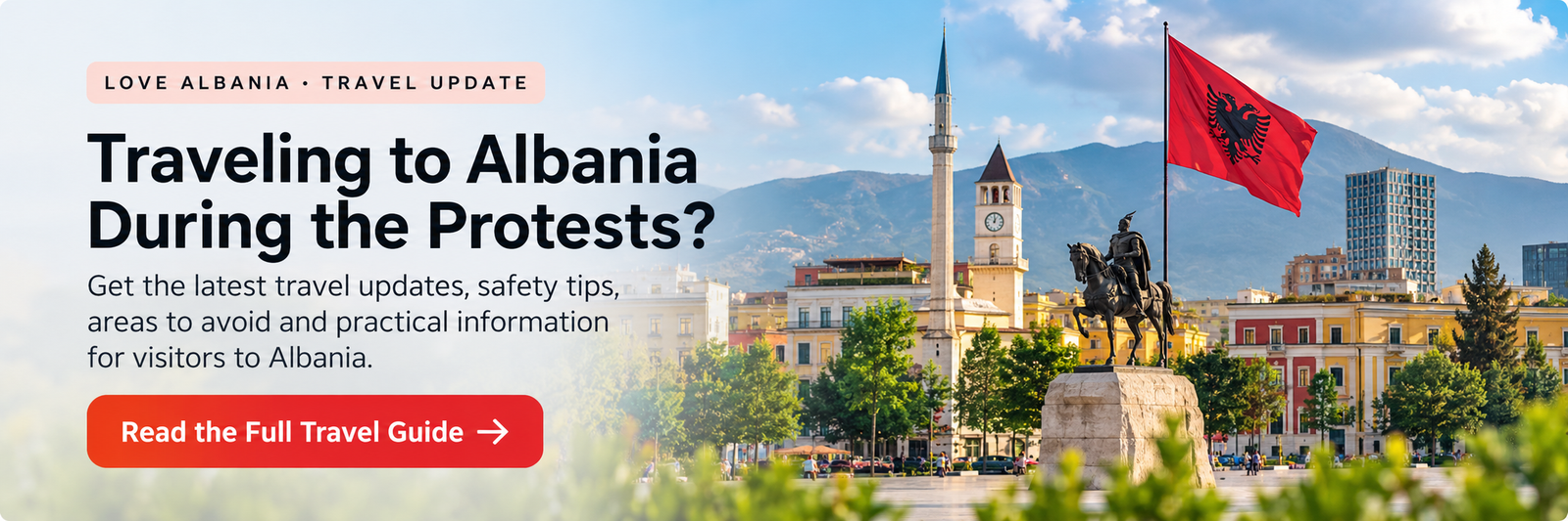Albania protests October 2026 travel updates and safety tips for tourists