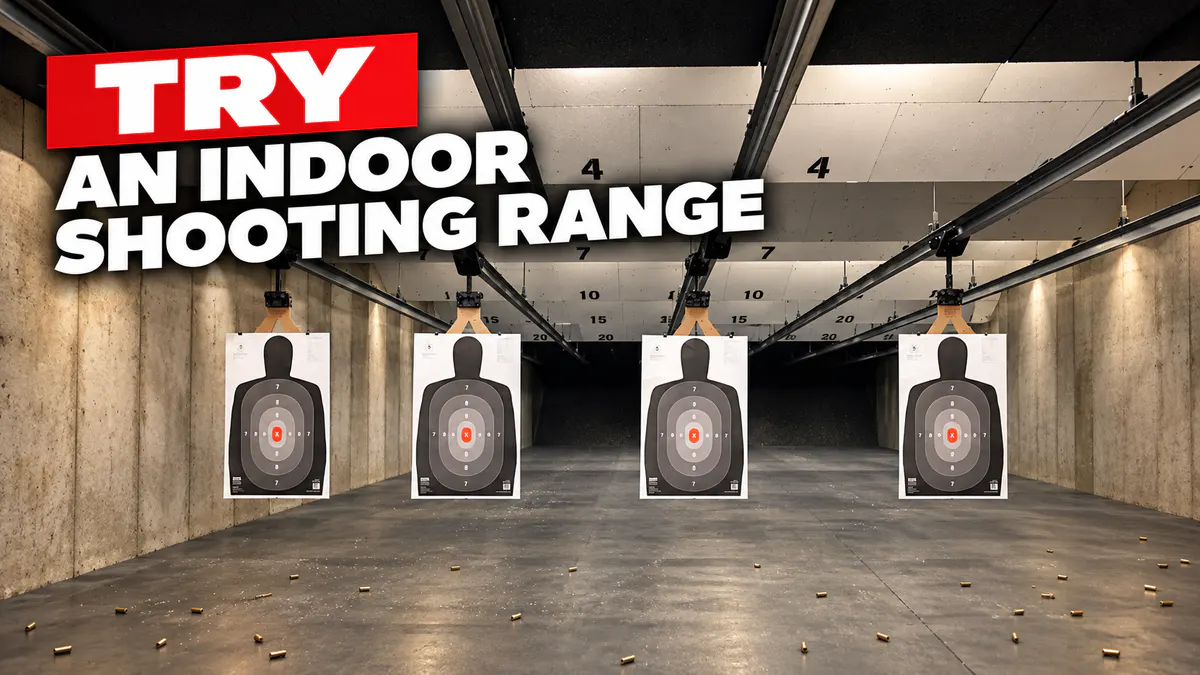 Indoor shooting range in Tirana with target lanes for a rainy-day activity