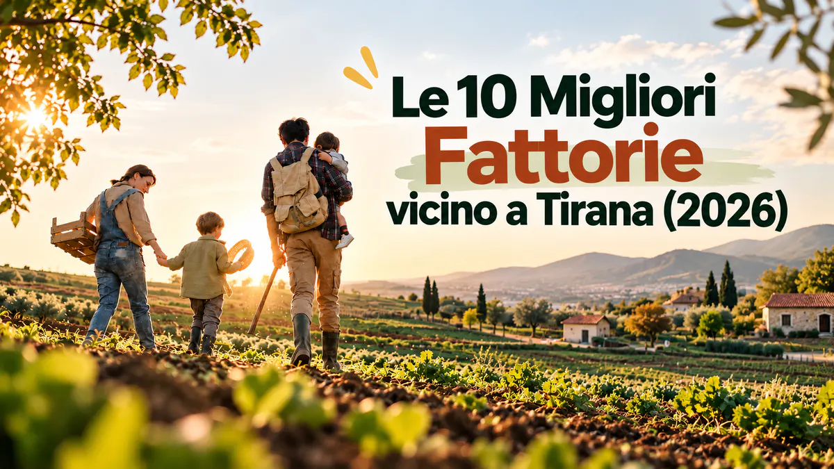 I migliori agriturismi vicino a Tirana, in Albania, con cucina tradizionale albanese, prodotti a km zero, ristoranti immersi nella natura ed esperienze rurali.