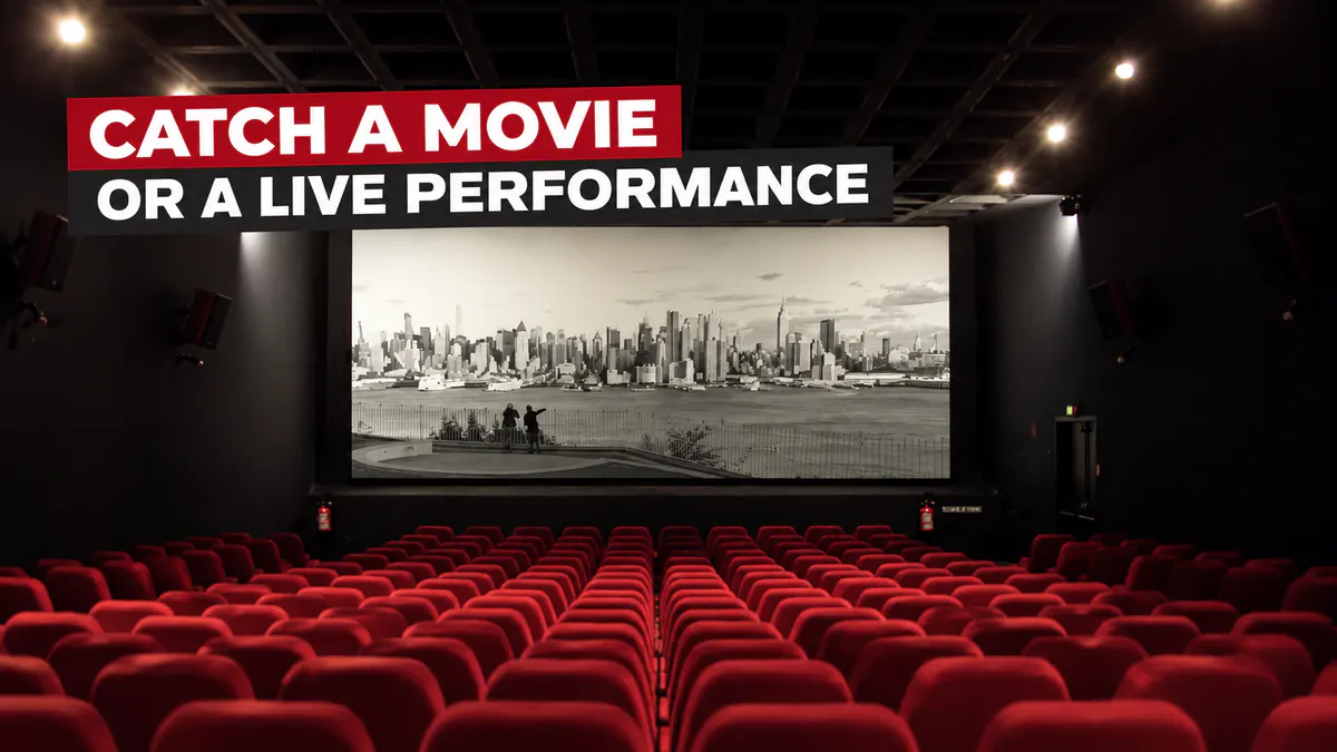 Cinema and live performance experience in Tirana for indoor entertainment